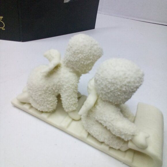 Department 56 Winter Tales Snowbabies Down The Hill We Go Figurine Christmas - Picture 11 of 13